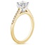 18K Yellow Gold Sonora Diamond Ring, smallside view