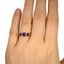 The Kanya Ring, smallzoomed in top view on a hand