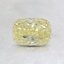 0.85 Ct. Fancy Yellow Cushion Diamond