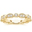 18K Yellow Gold Luxe Tiara Eternity Diamond Ring (1/2 ct. tw.), smalltop view