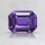 6.6x5.1mm Unheated Purple Emerald Sapphire