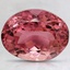 9.8x7.5mm Unheated Pink Oval Tourmaline