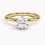 18K Yellow Gold Esme Ring, smalltop view