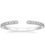 18K White Gold Luxe Sia Diamond Ring (1/5 ct. tw.), smalltop view