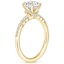 18K Yellow Gold Addison Diamond Ring, smallside view