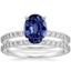 PT Sapphire Luxe Petite Shared Prong Diamond Bridal Set (3/4 ct. tw.), smalltop view