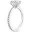 18KW Moissanite Luxe Everly Diamond Ring (1/3 ct. tw.), smalltop view