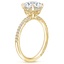 18K Yellow Gold Simply Tacori Luxe Drape Diamond Ring, smallside view