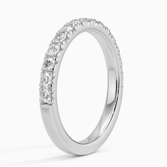 French Pavé Wedding Ring
