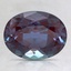 9x7mm Color Change Oval Lab Created Alexandrite