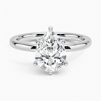 2mm Comfort Fit Solitaire Ring - Brilliant Earth