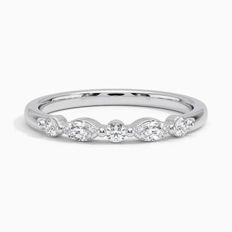 Floating Marquise Diamond Ring
