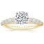 18K Yellow Gold Luciana Diamond Ring (1/2 ct. tw.), smalltop view