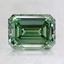 1.58 Ct. Fancy Intense Green Emerald Lab Created Diamond