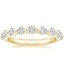 18K Yellow Gold Monaco Diamond Ring (3/4 ct. tw.), smalltop view
