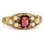 Victorian Garnet Vintage Ring