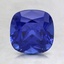 7mm Blue Cushion Lab Created Sapphire