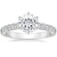 PT Moissanite Luxe Sienna Diamond Ring (1/2 ct. tw.), smalltop view