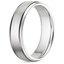18K White Gold Everett Wedding Ring, smallside view