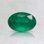 6.6x4.6mm Oval Emerald