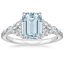 Aquamarine Luxe Nadia Diamond Ring (1/2 ct. tw.) in 18K White Gold