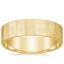 Yellow Gold Cedar Wedding Ring