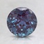7mm Color Change Round Lab Grown Alexandrite