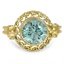 Art Nouveau Zircon Vintage Ring