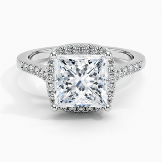 Odessa Halo Diamond Ring - Brilliant Earth