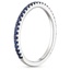 Platinum Luxe Ballad Sapphire Ring, smallside view