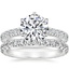 18K White Gold Luxe Sienna Diamond Bridal Set (1 1/8 ct. tw.)