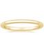 Yellow Gold Petite Comfort Fit Wedding Ring 