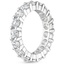 18K White Gold Diamond Eternity Ring (4 ct. tw.), smallside view