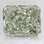 3.00 Ct. Fancy Intense Green Radiant Lab Created Diamond