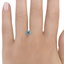 0.90 Ct. Fancy Deep Greenish Blue Princess Lab Created Diamond, smalladditional view 1