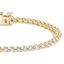 18K Yellow Gold Three-prong Lab Created Diamond Tennis Bracelet (3 ct. tw.), smalladditional view 2