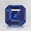6.8mm Premium Blue Asscher Sapphire