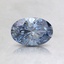 0.57 Ct. Fancy Intense Blue Oval Lab Created Diamond