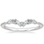 18K White Gold Yvette Diamond Ring, smalltop view