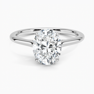 18K White Gold Callista Diamond Ring
