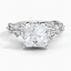 Moissanite Secret Garden Diamond Ring (1/2 ct. tw.) in Platinum