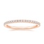 14K Rose Gold Luxe Ballad Diamond Ring (1/4 ct. tw.), smalltop view