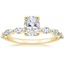 18K Yellow Gold Joelle Diamond Ring (1/3 ct. tw.), smalltop view