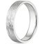 18K White Gold Pacifica Wedding Ring, smallside view