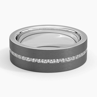 Paxton Diamond 7.5mm Wedding Ring