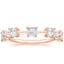 14K Rose Gold Aimee Carre Diamond Ring (3/4 ct. tw.), smalltop view