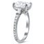 Tapered Baguette Ring with Diamond Sidestones, smallview
