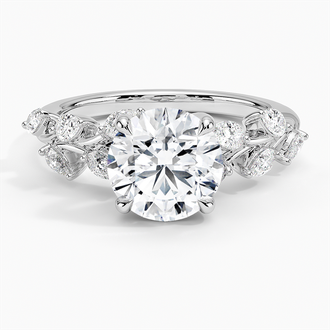 Floral Inspired Diamond Ring