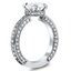 Pave Diamond Ring with Accents, smallside view