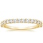 Yellow Gold Shared Prong Diamond Ring (1/2 ct. tw.)